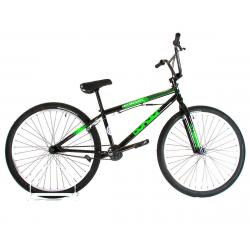Hoffman Bikes 2021 Condor 26" BMX Bike (22.25" Toptube) (Black/Green) - HB2026C