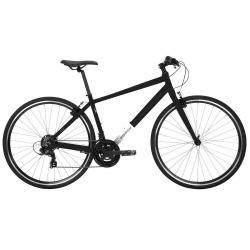 Batch Bicycles 700c Fitness Bike (Matte Pitch Black) (L) - B373261