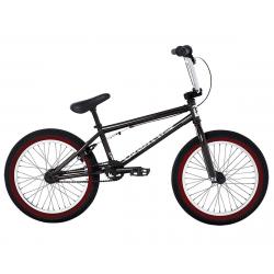 Fit Bike Co 2021 Misfit 18" BMX Bike (18" Toptube) (Trans Black) - 29-R0-M18-TB