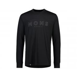 Mons Royale Men's Redwood Enduro VLS Long Sleeve Jersey (Black) (L) - 100143-1146-001-L