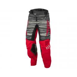 Fly Racing Youth Kinetic Wave Pants (Red/Grey) (18) - 375-53718