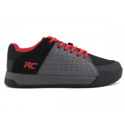 Ride Concepts Youth Livewire Flat Pedal Shoe (Charcoal/Red) (Youth 6) - 2247-560