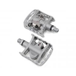 Shimano PD-M324 SPD/Platform Dual Sided Pedals w/ Cleats (Silver) (9/16") - EPDM324