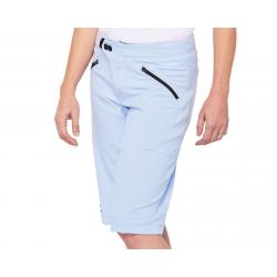 100% Ridecamp Women's Shorts (Powder Blue) (XL) - 45901-329-13