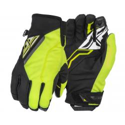 Fly Racing Title Gloves (Black/Hi-Vis) (Winter) (2XL) - 371-05212