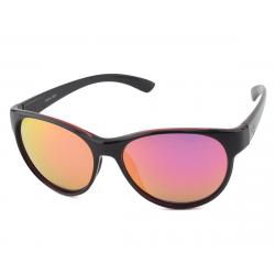 Optic Nerve ONE Lahaina Polarized Sunglasses (Shiny Black/Pink) (Polarized Smoke Pink Mir... - 18031