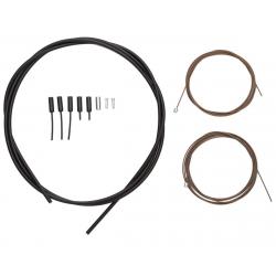 Shimano Dura Ace Road Shift Cable/Housing Set (Black) (Polymer Coated) (1.2mm) (1800/... - Y63Z98910