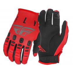 Fly Racing Kinetic K121 Gloves (Red/Grey/Black) (XL) - 374-41211