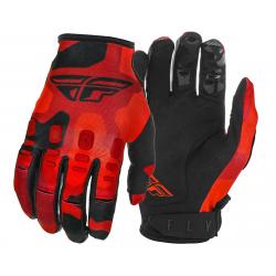 Fly Racing Kinetic K220 Gloves (Red/Black) (Youth M) - 374-51205