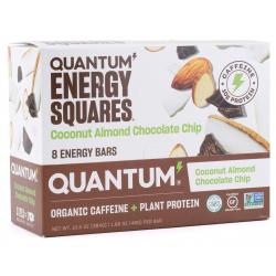 Quantum Energy Squares (Coconut Almond Chocolate Chip) (8 | 1.69oz Packets) (100mg Caff... - CAD08CA