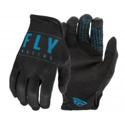 Fly Racing Media Gloves (Black/Blue) (S) - 350-11108