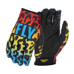 Fly Racing Lite S.E. Exotic Gloves (Red/Yellow/Blue) (2XL) - 375-7152X