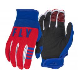 Fly Racing Youth F-16 Gloves (Red/White/Blue) (Youth 2XS) - 375-914Y2XS