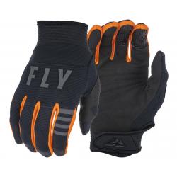 Fly Racing Youth F-16 Gloves (Black/Orange) (Youth L) - 375-915YL