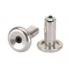 ODI Aluminum Handlebar Plugs Silver - F71APS