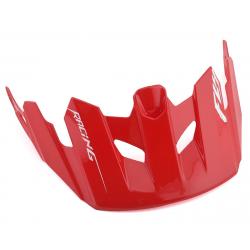 Fly Racing Freestone Replacement Visor (Gloss White/Red) - 73-81903