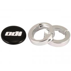 ODI Lock Jaw Clamps w/ Snap Caps (Silver) (Set of 4) - D70LJS