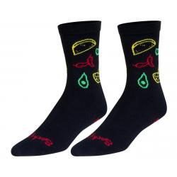 Sockguy 6" Socks (Taco Life) (S/M) - CRTACOLIFE