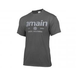AMain Youth Short Sleeve T-Shirt (Charcoal) (Youth S) - AMN2008-YS