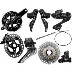 Shimano Dura-Ace R9250 Di2 Groupset (2 x 12 Speed) (170mm) (50/34T) (Includes F... - IGSR9250APPCX04