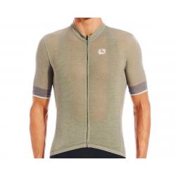 Giordana Wool Short Sleeve Jersey (Forest Green) (XL) - GICS21-SSJY-WOOL-GREN05