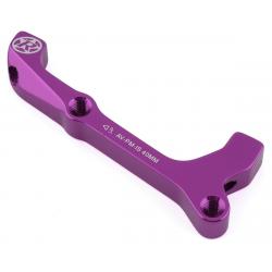 Reverse Components Disc Brake Adapter (Purple) (IS to Post Mount) (180 Rear) (Avid) - 02034