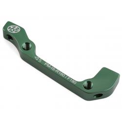 Reverse Components Disc Brake Adapter (Green) (IS to Post Mount) (180 Front/160 Rear) - 02056