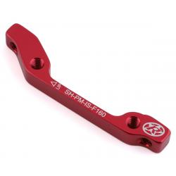 Reverse Components Disc Brake Adapter (Red) (IS to Post Mount) (160 Front/140 Rear) - 02064