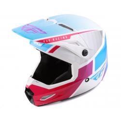 Fly Racing Kinetic Drift Helmet (Pink/White/Blue) (M) - 73-8644M