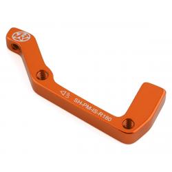 Reverse Components Disc Brake Adapter (Orange) (IS to Post Mount) (180 Rear) (Shimano) - 02045