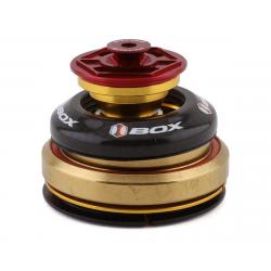 Box One Carbon Integrated Headset (Red) (Tapered) (1-1/8 to 1.5") - BX-HS16CIT15-RD