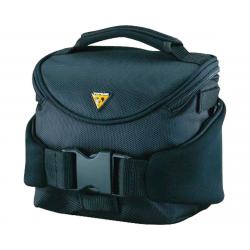 Topeak Compact Handlebar Bag/Fanny Pack w/ Fixer 8 (Black) - TT3020B
