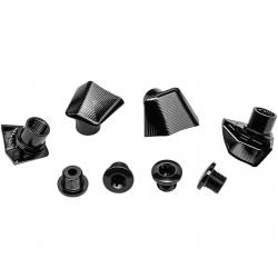 Absolute Black Bolt Cover & Bolts (Black) (Dura Ace 9100) - DACOVER91BK