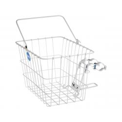 Wald 3114 Front Quick Release Basket w/ Bolt-On Mount (White) - 3114WH