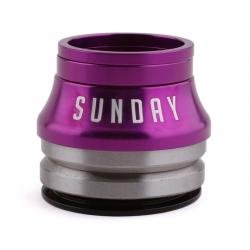 Sunday Conical Integrated Headset (Purple) (1-1/8") - SBC-826-PUR