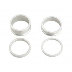 Wolf Tooth Components 1-1/8" Headset Spacer Kit (Silver) (3, 5, 10, 15mm) - SPACER-SLL-KIT1