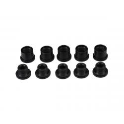 Problem Solvers 8mm Double Chainring Hex Bolts Set (Black) - 405CA0806075001190