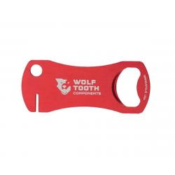 Wolf Tooth Components Tooth Bottle Opener & Rotor Tool (Red) - OP1