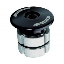 FSA Compressor Expander Plug & Top Cap (Black) (1-1/8") - 160-3010