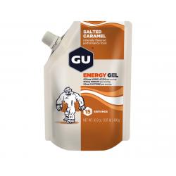 GU Energy Gel (Salted Caramel) (1 | 16.9oz Packet) - 124098