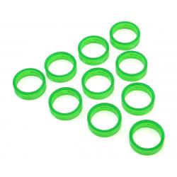 FSA PolyCarbonate Headset Spacers (Green) (1-1/8") (10) (10mm) - 160-3502TG