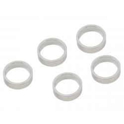 Wheels Manufacturing 1-1/8" Headset Spacers (Silver) (10mm) - HS2-10