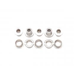 Problem Solvers Double Chainring Bolts (Silver) (Chromoly) - 405A00808507000110
