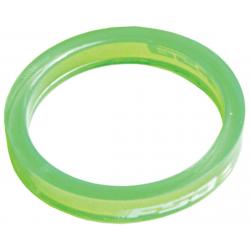 FSA PolyCarbonate Headset Spacers (Green) (1-1/8") (10) (5mm) - 160-3501TG
