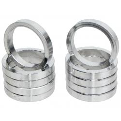 Vuelta Aluminum Headset Spacers (Silver) (1") (5mm) - 868500205