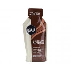 GU Energy Gel (Chocolate Outrage) (1 | 1.1oz Packet) - 102(1)