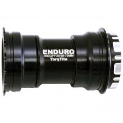 Enduro TorqTite Stainless Bottom Bracket (Black) (BBRight) (24mm Spindle) (Angular Con... - BKS-0116