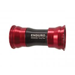 Enduro TorqTite Stainless Bottom Bracket (Red) (BB86/92) (24mm Spindle) (Angular Conta... - BKS-0120