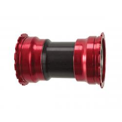 Enduro TorqTite Stainless Bottom Bracket (Red) (PF30) (30mm Spindle) (Angular Contact ... - BKS-0130
