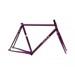 Soma Rush Track Frame/Fork (Matte Purple) (53cm) - 923029